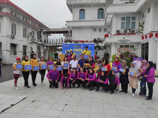 Car Free Day Digelar oleh Satlantas Polres Rohil