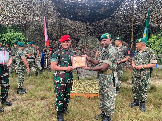 Danjen Kopassus Kobarkan Semangat Komando di Latma Harimau Satya ke-9
