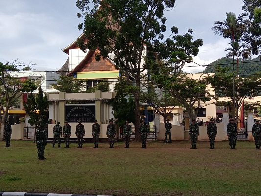 Pimpinan Gladi Resik Pembukaan TMMD ke-115 Tahun 2022