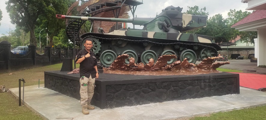 Kapenhumas Akmil Perkenalkan Museum Taruna Abdul Djalil ke Redaksi Okebung.Com