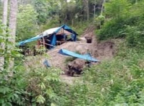 Oknum Kades Muara Siambak Diduga Lakukan Aktivitas PETI di Wilayah Perbukitan Sibaluang