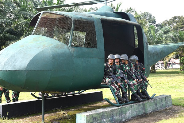 Pelihara dan Tingkatkan Kemampuan Khusus Kodam IBB Menggelar Lattap Yonif Raider 100PS
