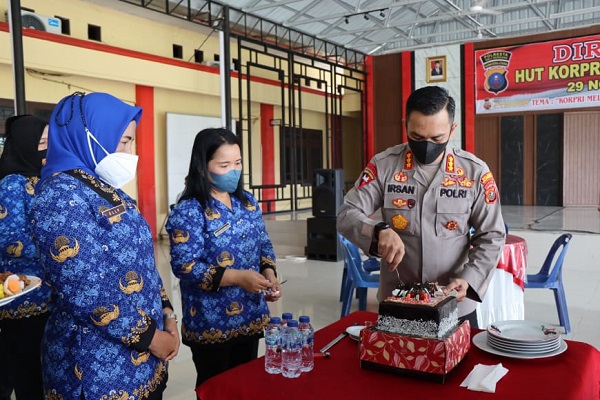 Polresta Deli Serdang Menggelar Acara Syukuran HUT KORPRI ke-51