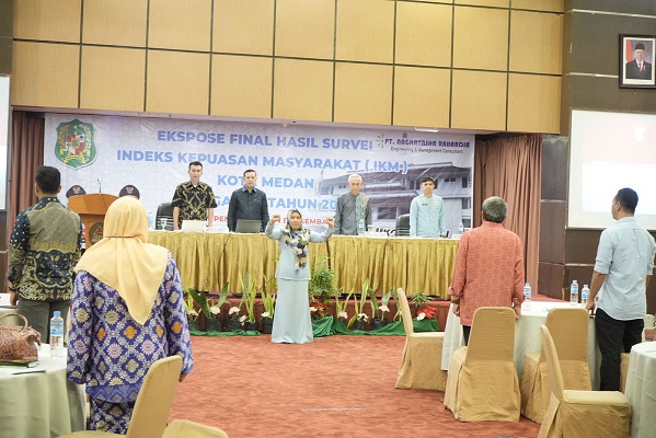 77,5 Persen Warga Medan Puas dengan Kinerja Pemko Medan