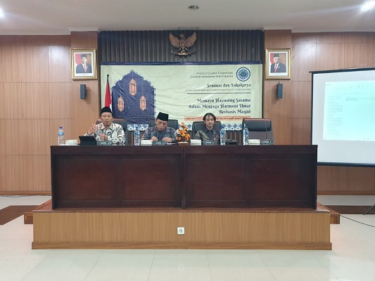 Bicarakan Kerukunan dan Masjid, Gus Hilmy Sampaikan Beberapa Evaluasi