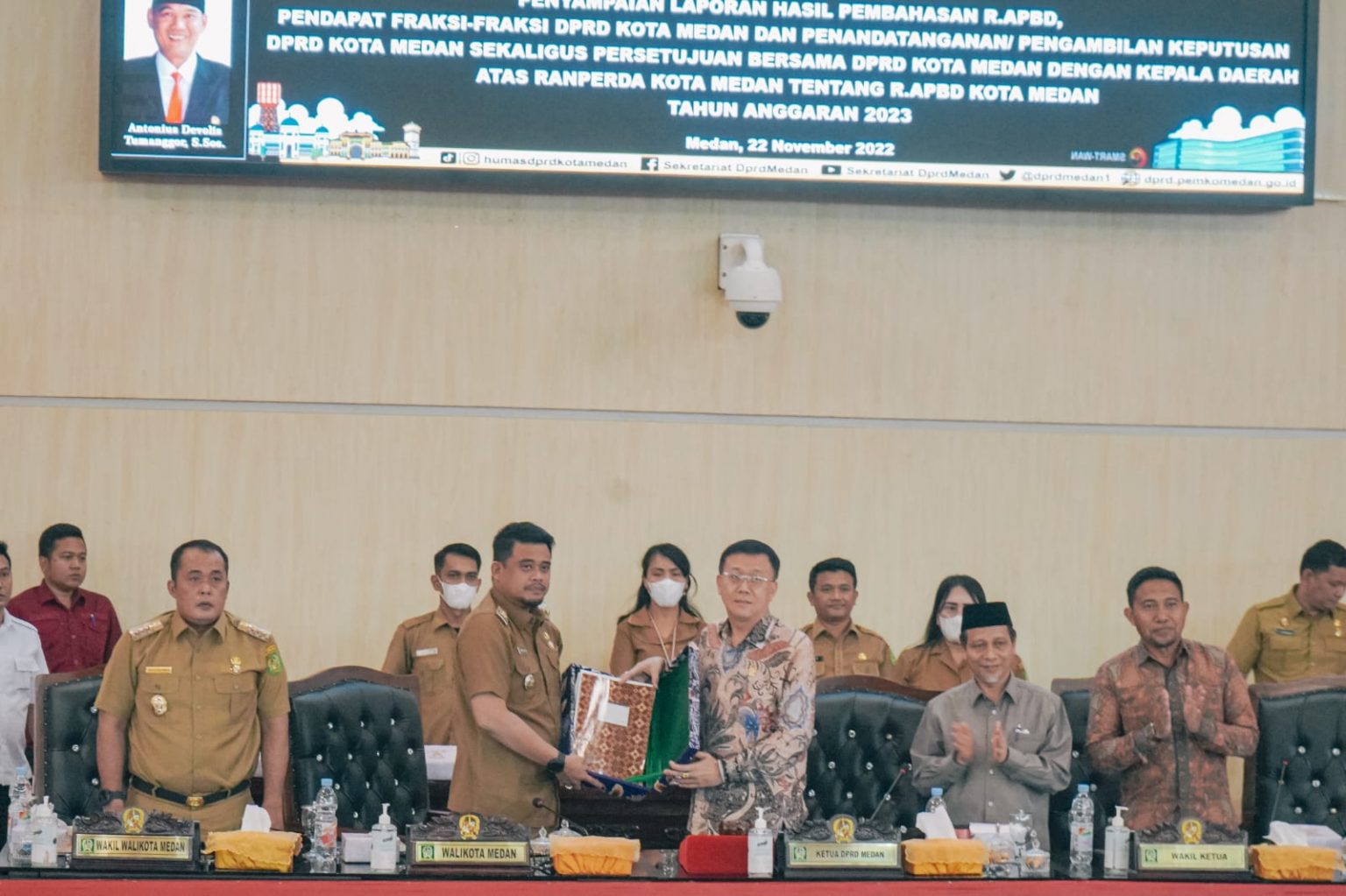 DPRD Setujui R.APBD TA 2023 Ditetapkan Sebagai Perda