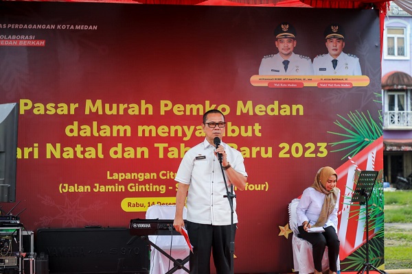 Pemko Medan Pastikan Kebutuhan Pokok di Pasar Murah Berkualitas dan Terjangkau