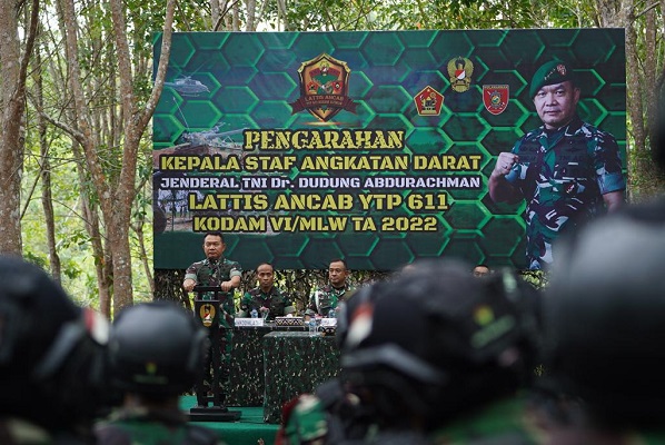 Tinjau Latihan Puncak Ancab YTP 611Awl, Kasad Ungkapkan Rasa Bangga