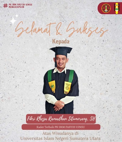 Ucapan Selamat dari Rekan-rekan Media Punosekawan.com, Ini Kata Fikri Rheza Ramadhan Situmorang SH