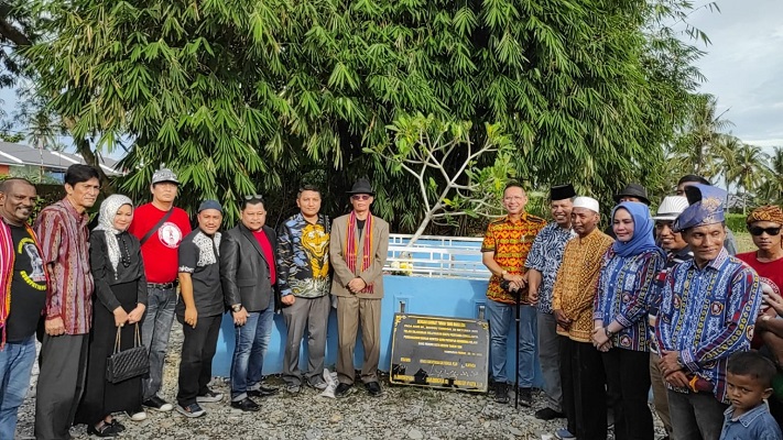 Wong Chun Sen Hadiri Peletakan Batu Pertama Pemugaran Makam Geriten Guru Patimpus Sembiring Pelawi