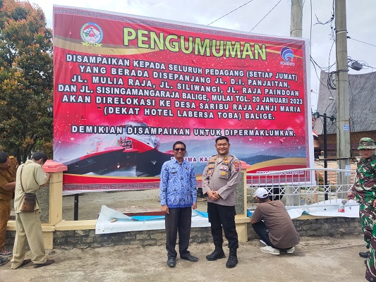 Bidhumas Polda Sumut Menggandeng Pemkab Toba Laksanakan Sosialisasi Dukung F1H2O