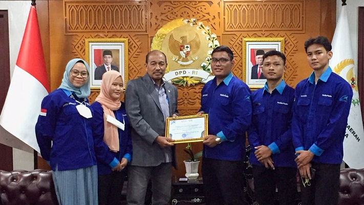 DPD RI Menerima Kunjungan Maritim Muda Nusantara