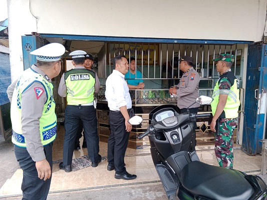 Anggota Kodim 0808Blitar Menggelar Patroli Gabungan