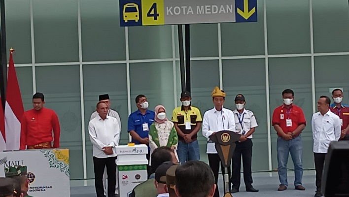 Diresmikan Presiden Jokowi, Terminal Amplas Medan Diharapkan dapat Berikan Kenyamanan dan Keamanan untuk Penumpang