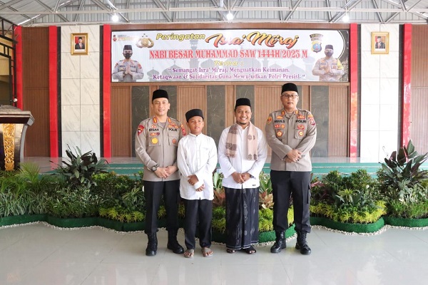Polresta Deli Serdang Laksanakan Peringatan Isra Mi’raj