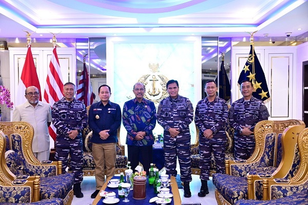 Bahas Peningkatan Keamanan Laut, Nono Sampono Menemui KSAL di Mabesal
