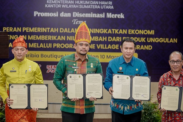 Bobby Nasution Mengajak Pelaku UMKM untuk Segera Daftarkan HKI