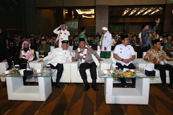 Kapolda Sumut Menghadiri Rakernas dan Konferensi Pendidikan Tinggi Nahdlatul Ulama