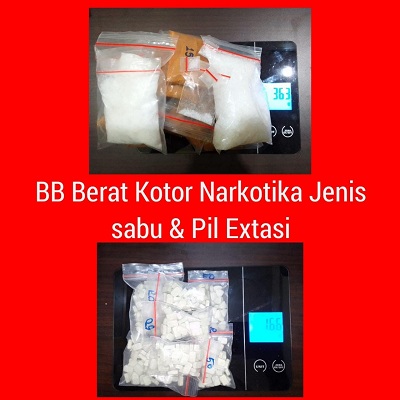 Kawanan Sindikat Narkoba Ditangkap Tim Opsnal Satres Narkoba Polres Rohil