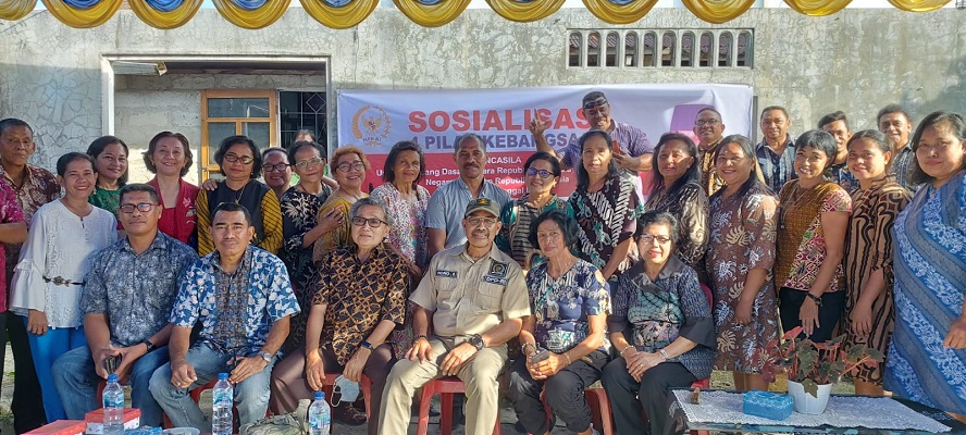 Sosialisasi 4 Pilar Kebangsaan di Ambon, Nono Sampono Meminta Masyarakat Terus Menjaga Kerukunan