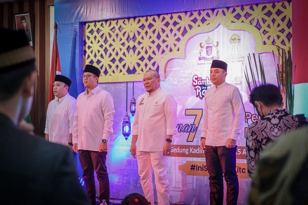 Apresiasi Warung Pancasila, Ketua DPD RI Mendorong Kolaborasi KADIN, HIPMI dan Pemkot Bangun Surabaya