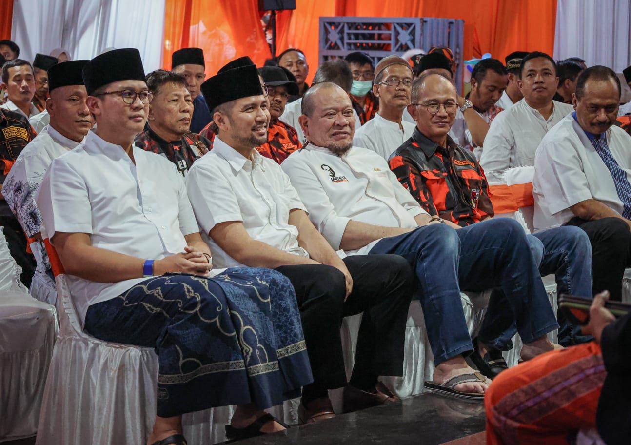 Sosialisasi 4 Pilar Kebangsaan, LaNyalla Mengajak Kader Pemuda Pancasila Kawal Inpres Nomor 2 Tahun 2023