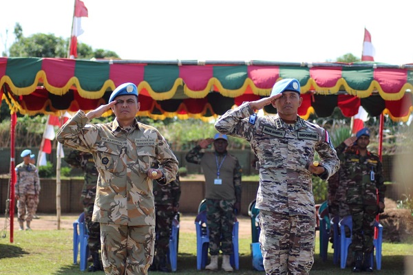Transfer of Authority Kontingen GARUDA INDORDB di Bumi Afrika