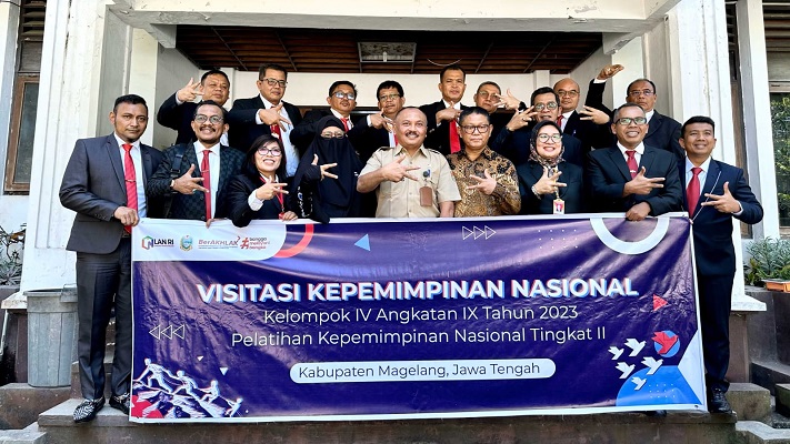 Bekali Peserta PKN Tingkat II Wawasan Kepemimpinan, BPSDM Sumut Visitasi ke Kabupaten Magelang