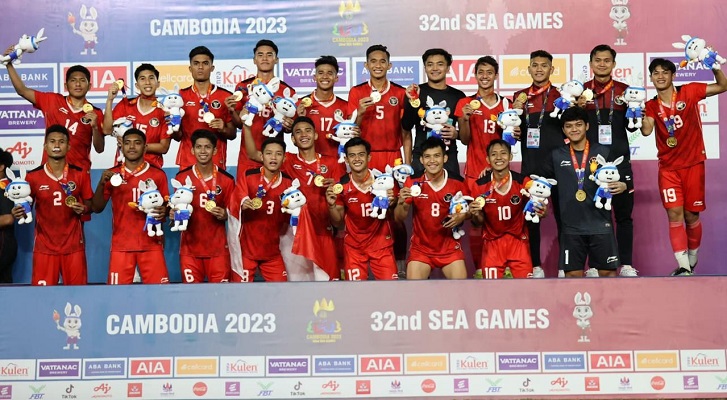 Penantian 32 Tahun, LaNyalla Bangga Timnas Indonesia Meraih Emas di Ajang SEA Games 2023