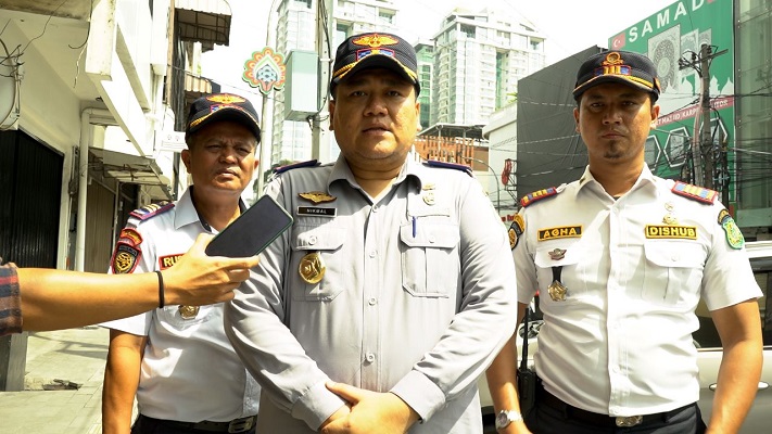 Dishub Medan Lakukan Penertiban Parkir di Sejumlah Ruas Jalan di Kota Medan Imbau Jukir 
