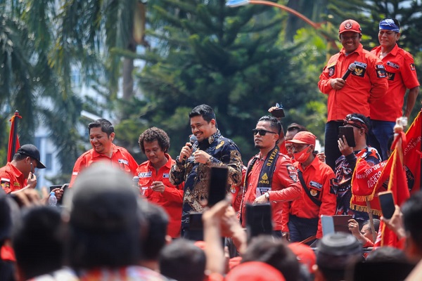 Ditemui dan Tuntutannya Didukung Bobby Nasution, Peserta Aksi Damai Mengucapkan Apresiasi