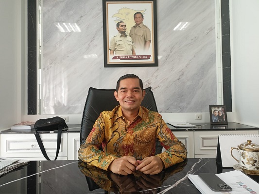Ihwan Ritonga dari Partai Gerindra Maju Menjadi Calon Anggota DPRD Prov Sumut Periode 2024-2029 