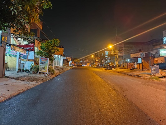 Jalan Kapiten Purba Diaspal oleh Dinas SDABMBK Kota Medan