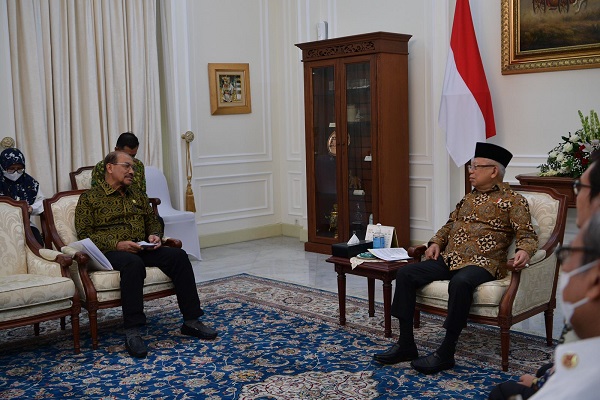 Temui Wapres, Nono Sampono Menyampaikan Hasil Kunjungan Kerja ke Rusia dan Qatar 