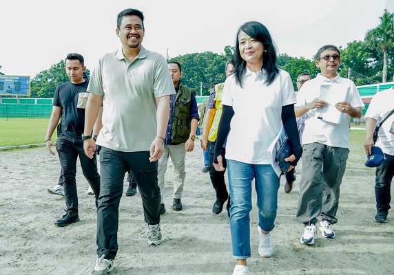 Dukung Bobby Nasution Revitalisasi Stadion Kebun Bunga dan Teladan, Gelar Turnamen Sepakbola Taraf Internasional