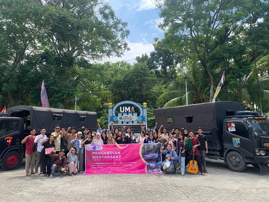 FKPPI Sumut Mendukung Pema Fisipol UMA Mengabdi kepada Masyarakat Desa Simempar Membangun Desa