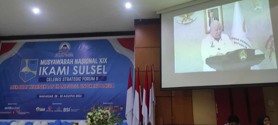Di Munas IKAMI Sulsel, LaNyalla Menyebut Pilpressung Rusak Kohesi Bangsa Ancam Kebhinekaan 