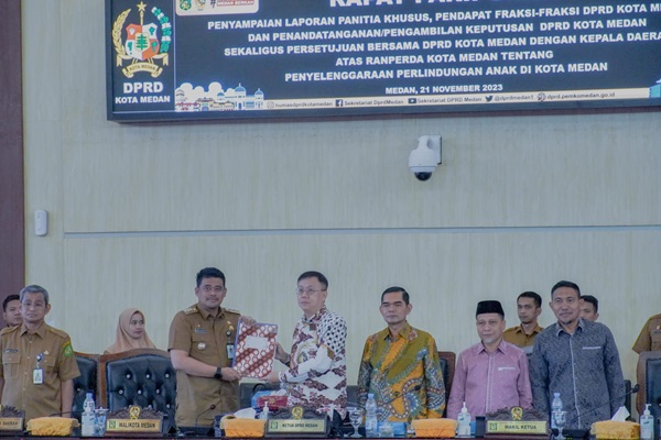 Disahkan DPRD, Kota Medan Miliki Perda Perlindungan Anak