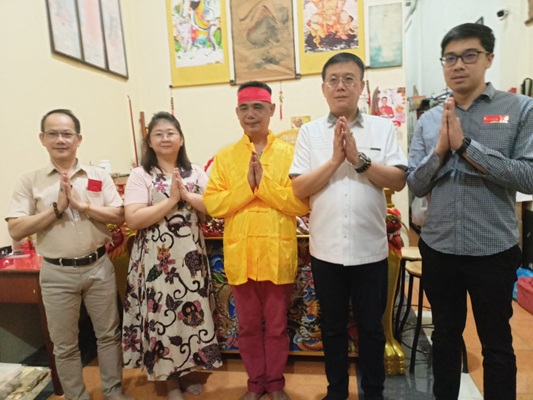 Ketua DPRD Medan Menghadiri Acara HUT Siong Te Kong di Cetiya Magga Bodhi Sejati Medan