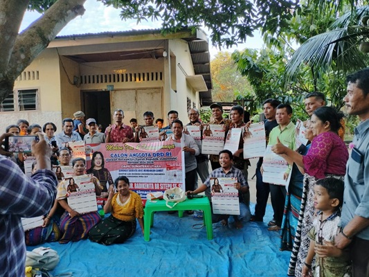 PSSSI Bukit Lima-Mayang Sepakat untuk Dukung Calon DPD RI 2024 Dr Badikenita Sitepu