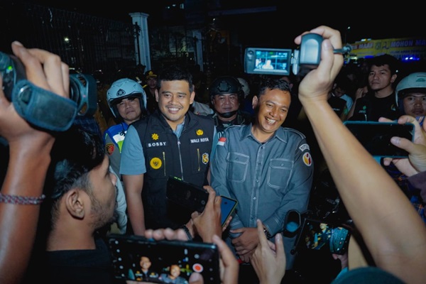 Bobby Nasution Memimpin Penertiban APK Bersama Forkopimda Medan, Ketua KPU dan Ketua Bawaslu Medan