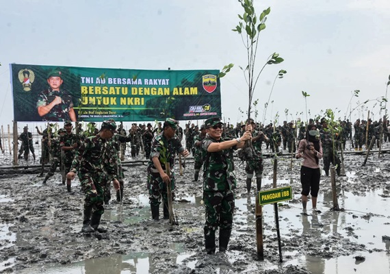 Kodam IBB Bersama Polri dan Instansi di 4 Provinsi Bersatu dengan Alam untuk NKRI