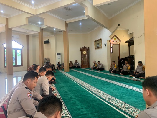 Berpuasalah Kamu, agar Kamu Sehat Tausyiah Kompol Marluddin, S.Ag., M.H di Masjid Al Mubaroq 