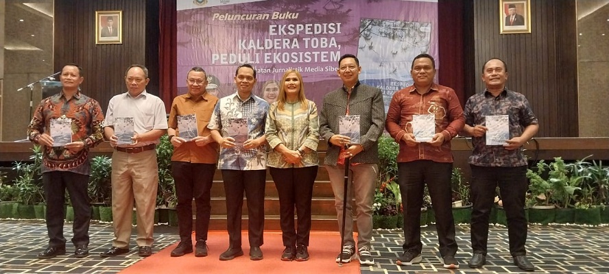 DPRD Medan Apresiasi Peluncuran Buku Ekspedisi Kaldera Toba oleh SMSI Sumut