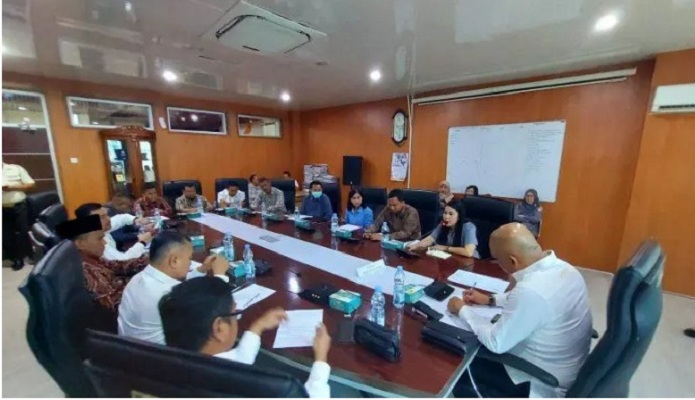 Komisi I DPRD Kota Medan Menggelar RDP dengan KPU dan Bawaslu Medan