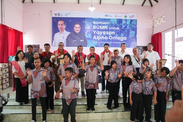PTPN IV Peduli, Berikan Bantuan pada Yayasan Disabilitas di Kabanjahe