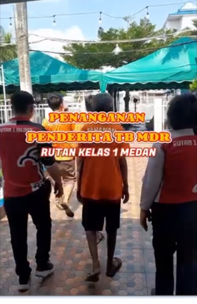 Penanganan Penderita TB MDR Warga Binaan Rutan Kelas I Medan