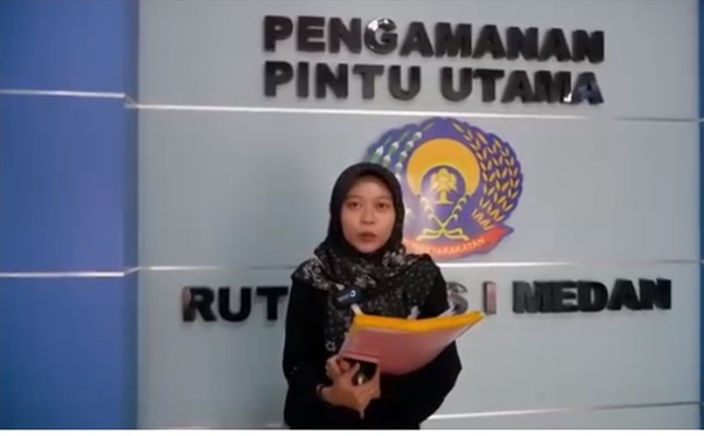 Penelitian Mahasiswi UIN di Rutan Kelas I Medan