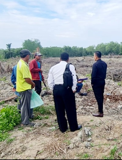 Terkait Pemberitaan Lahan Mangrove di Desa Kwala Langkat Dirusak, Pemilik Lahan, Kades dan Tokoh Masyarakat Angkat Bicara 