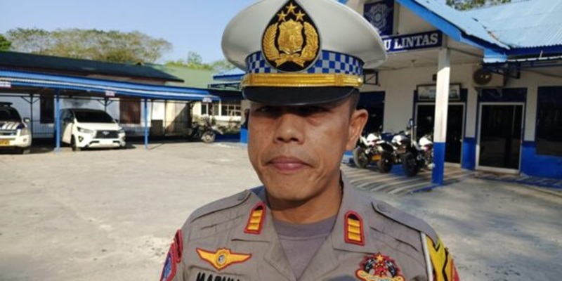 Kasat Lantas Polres Langkat Memastikan Kelancaran Arus Balik Idul Fitri 1445 H 2024 M Berjalan dengan Aman
